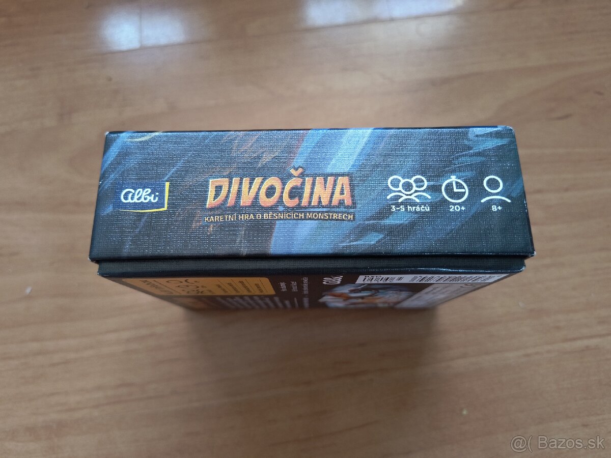 Spoločenská kartová hra Divočina - 4