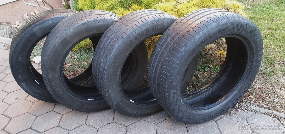 CONTINENTAL PremiumContact 6, LETNE, 235/55 R19, - 4