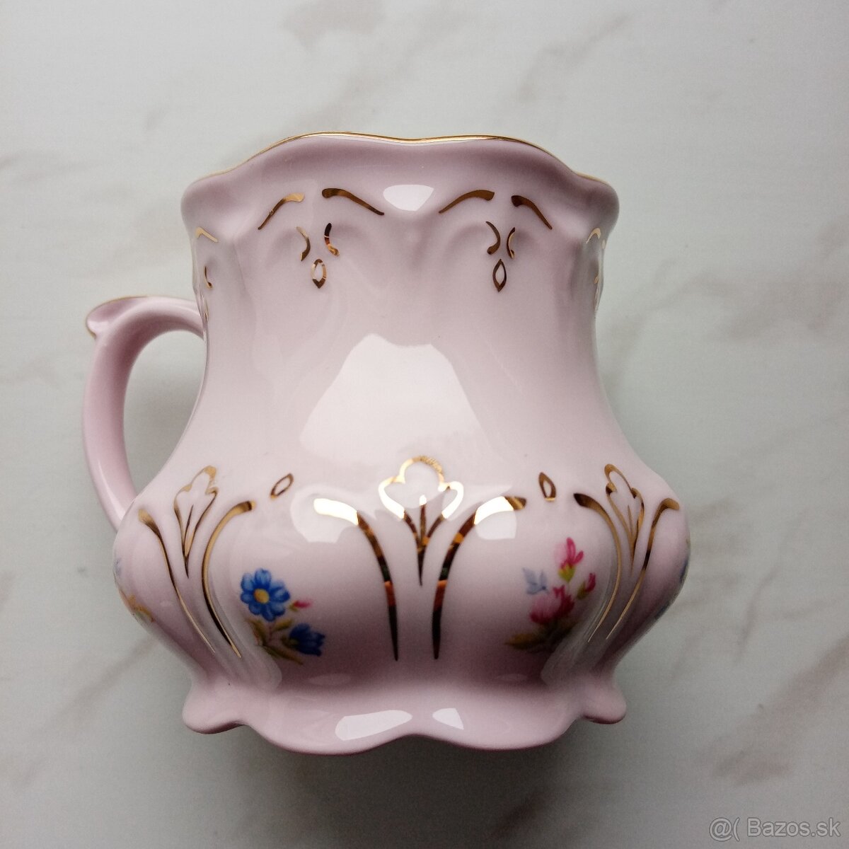 šálky Chodov ružový porcelán - 4