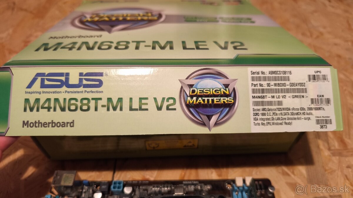 AM3 socket Asus M4N68T-M LE V2 - 4