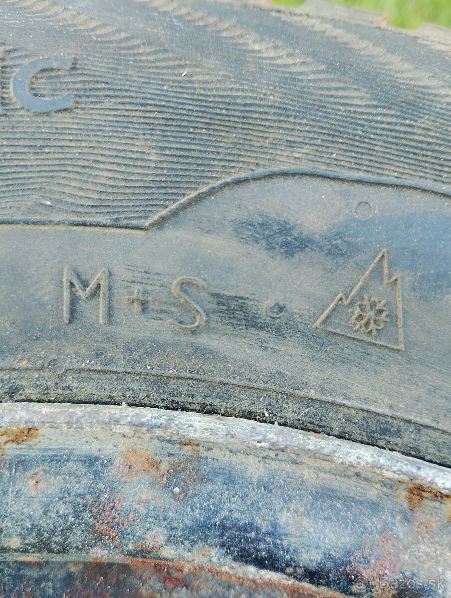 Predám pneumatiky s diskami 185/65 r14 - 4