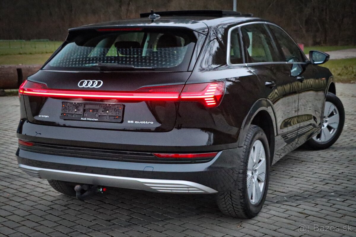 Audi E-tron Quattro 300kw Navi Panorama Tepelne cerpadlo - 4