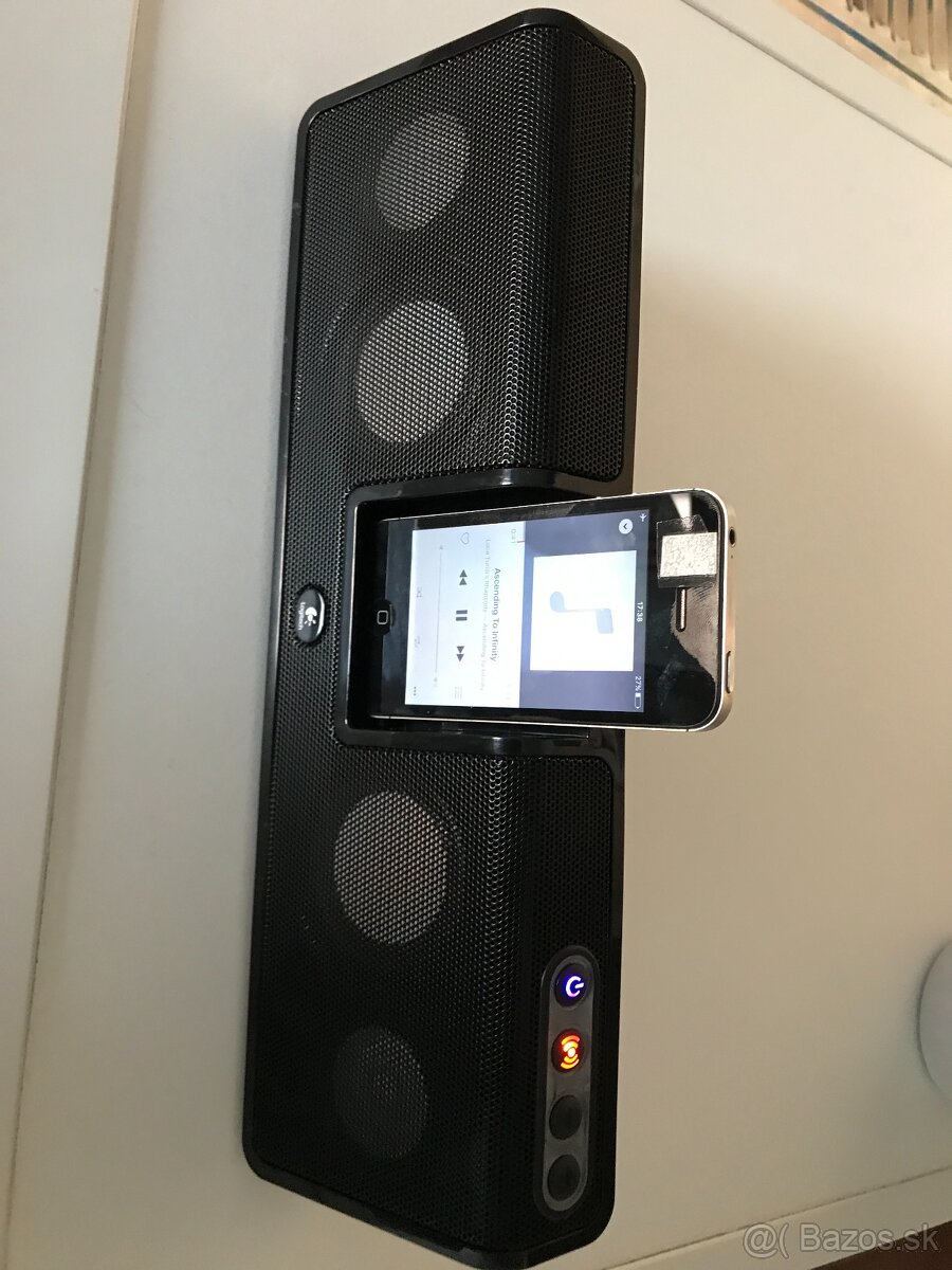 Logitech mm50 prenosne repro pre iPhone4 - 4