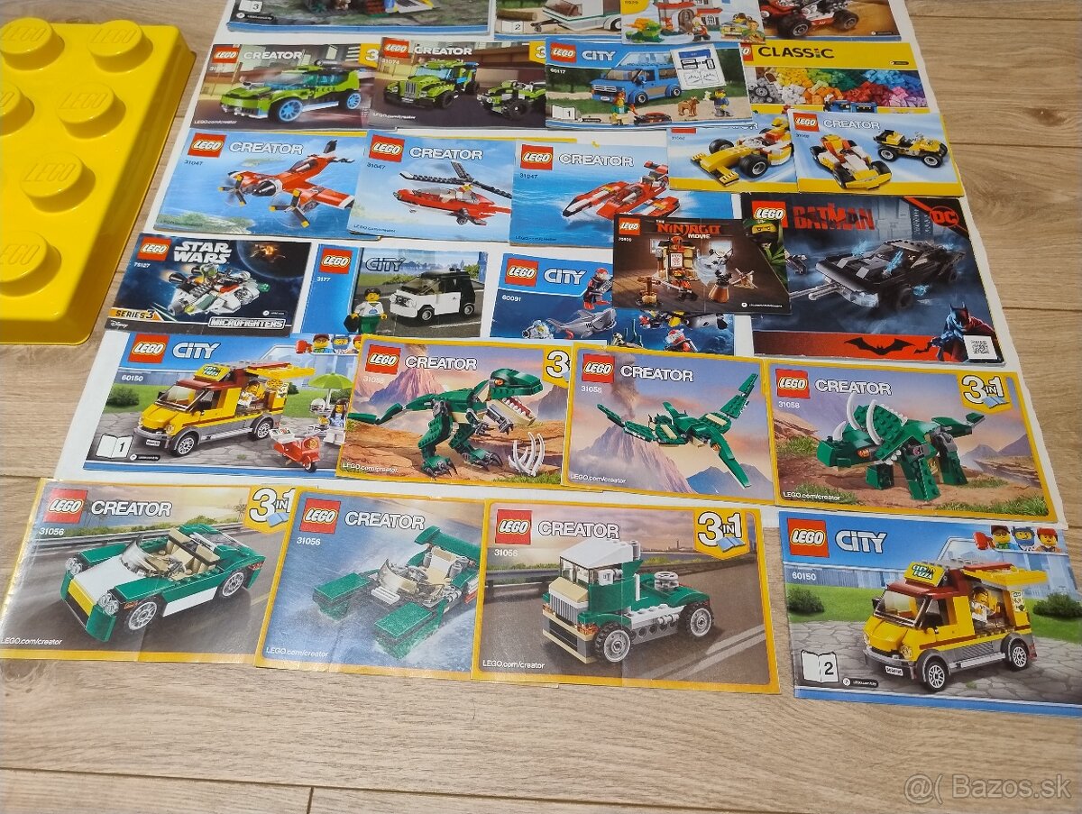 LEGO originál návody – City, Creator, Batman, Ninjago - 4