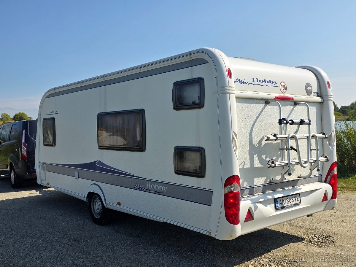 Obytny prives Hobby 540 KMFE - solarny panel, mover - 4