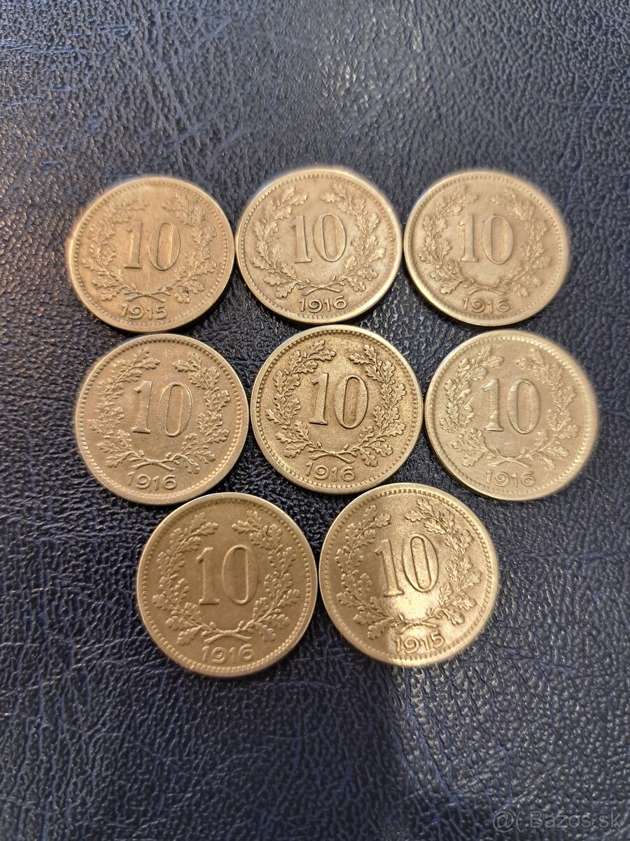 Mince heller, Frar,Nemc,Rakú,Maď. - 4