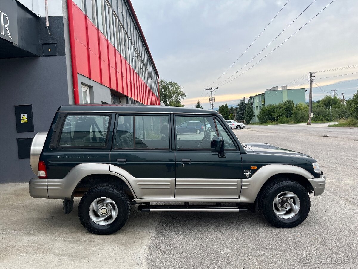 Hyundai Galloper 2.5 TDI 85kW = Ťažne, 7 Miestne = - 4