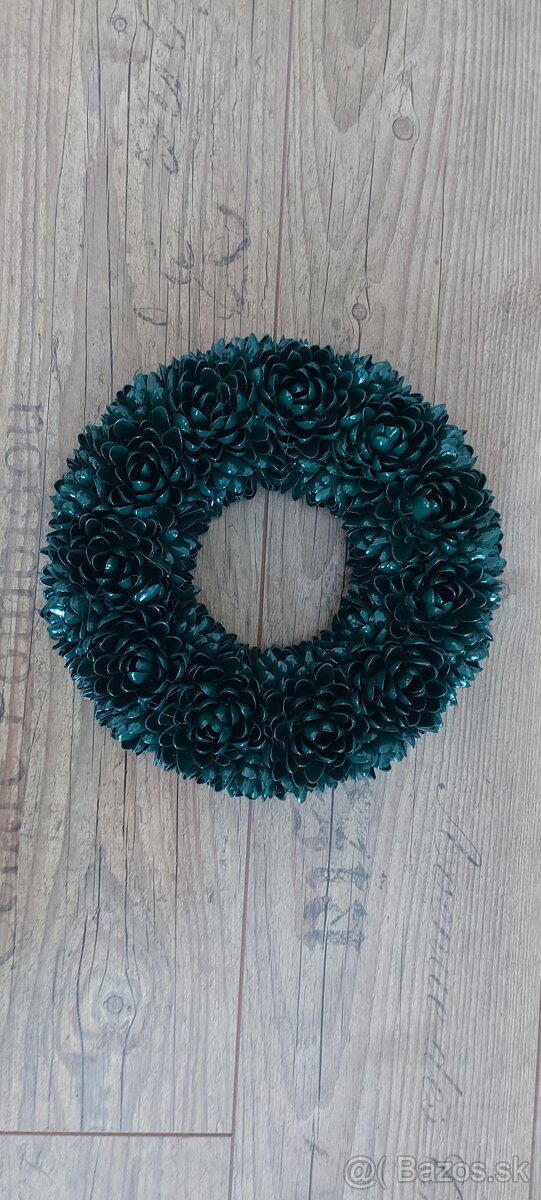 Predám veniec z pistáciových škrupín - 4