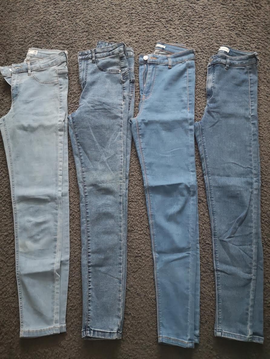 Dievčenské rifle 5ks cena za všetko - 4