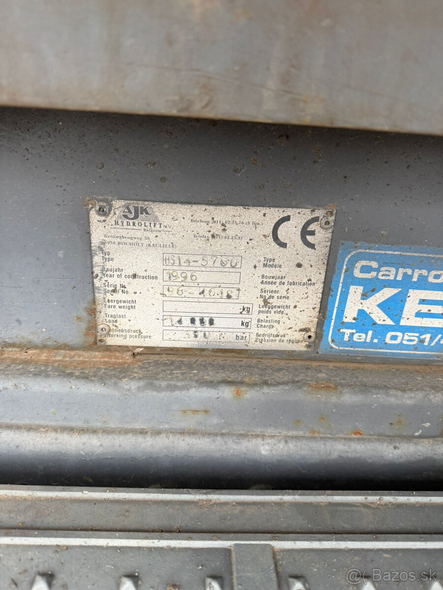 Mercedes 1924 Hákový nosič kontajnerov - 4