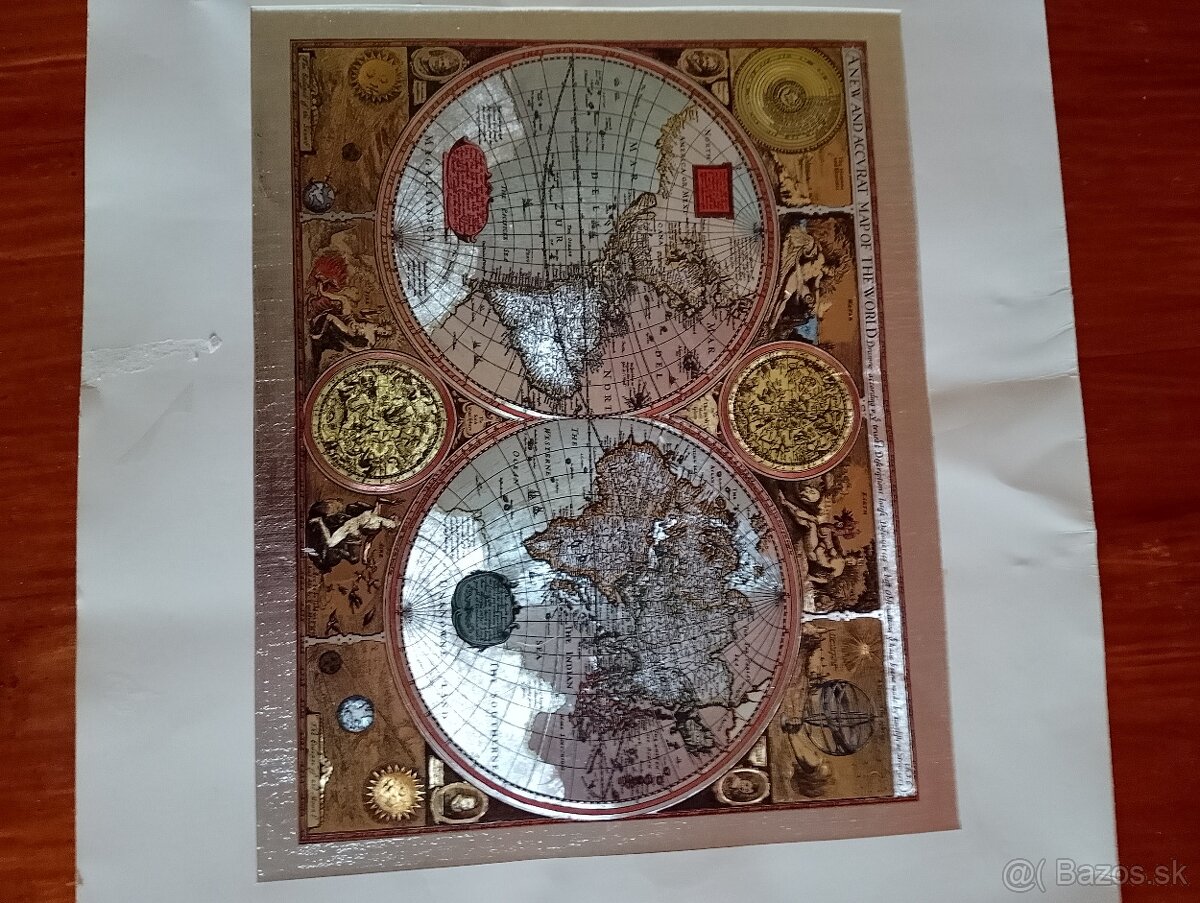 Starožitne zberateľské mapy - 4