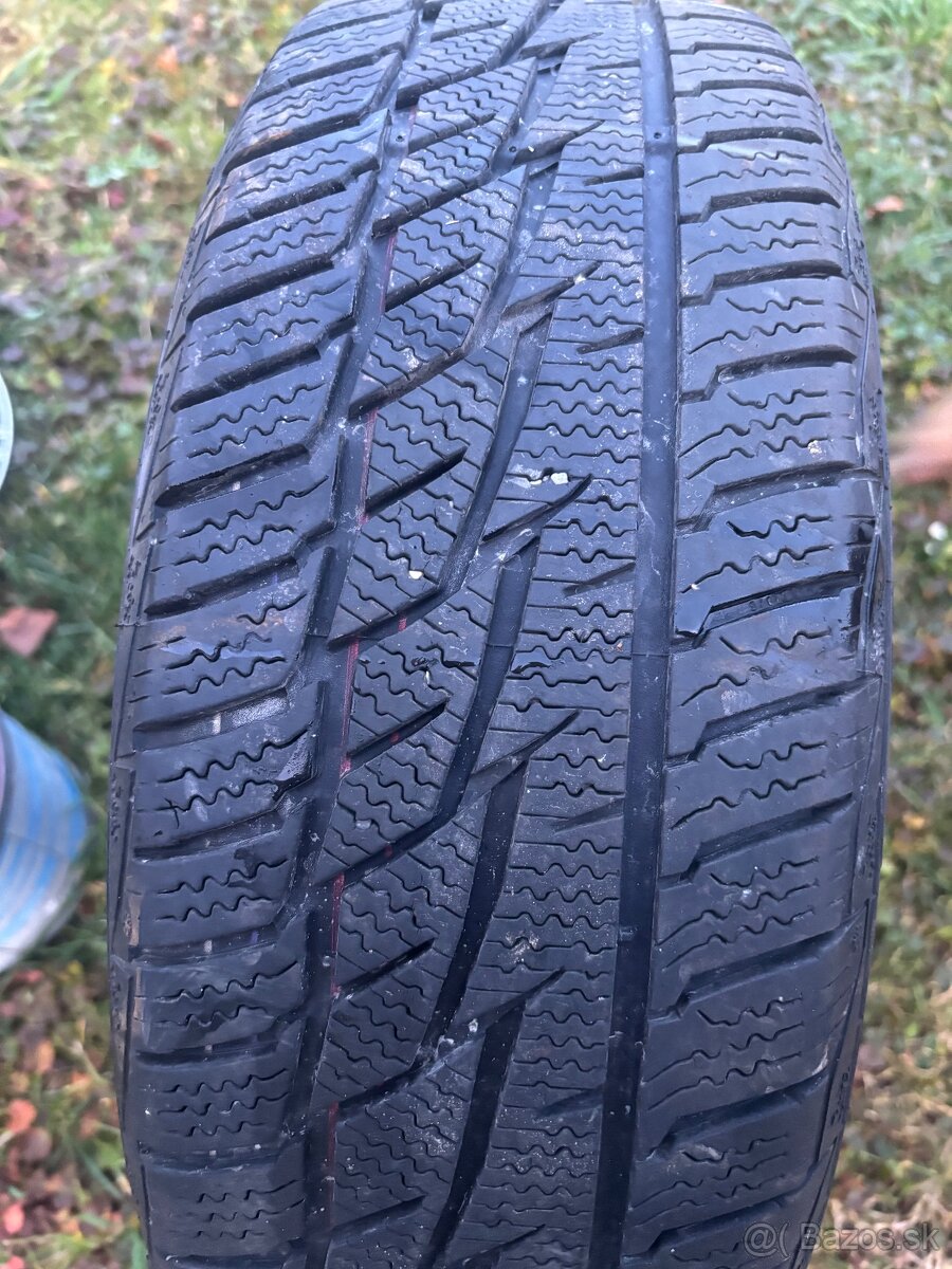 Oceľové disky 4x100, R15 + zimne pneu + puklice - 4