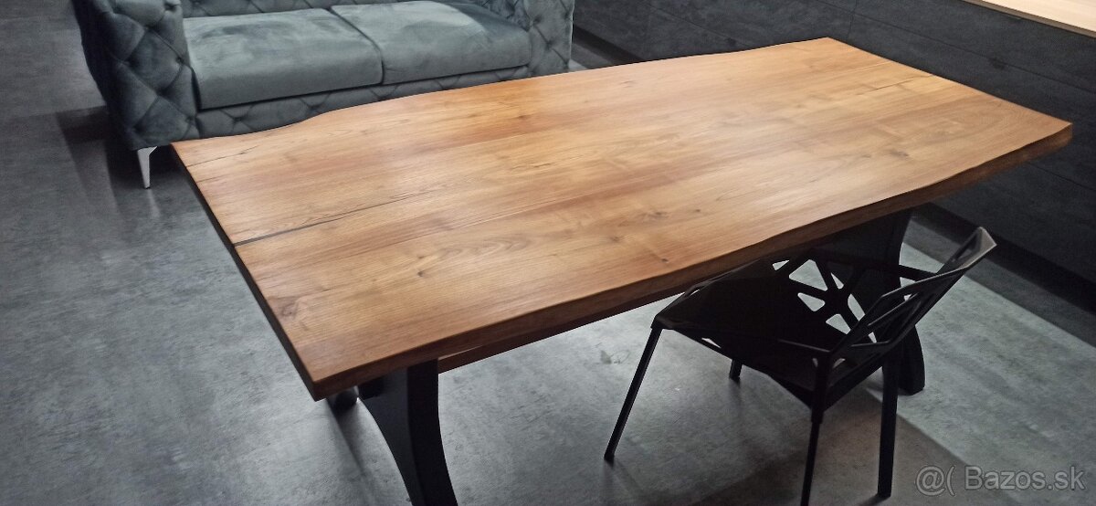 Jedálenský/ kancelársky stôl - masív - 4