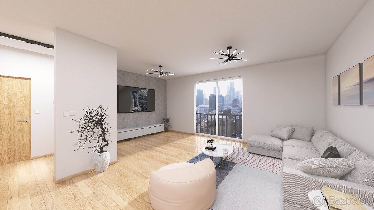 3 IZBOVÝ BYT + 2 PARKOVACIE MIESTA, NOVOSTAVBA - LUDA - 4