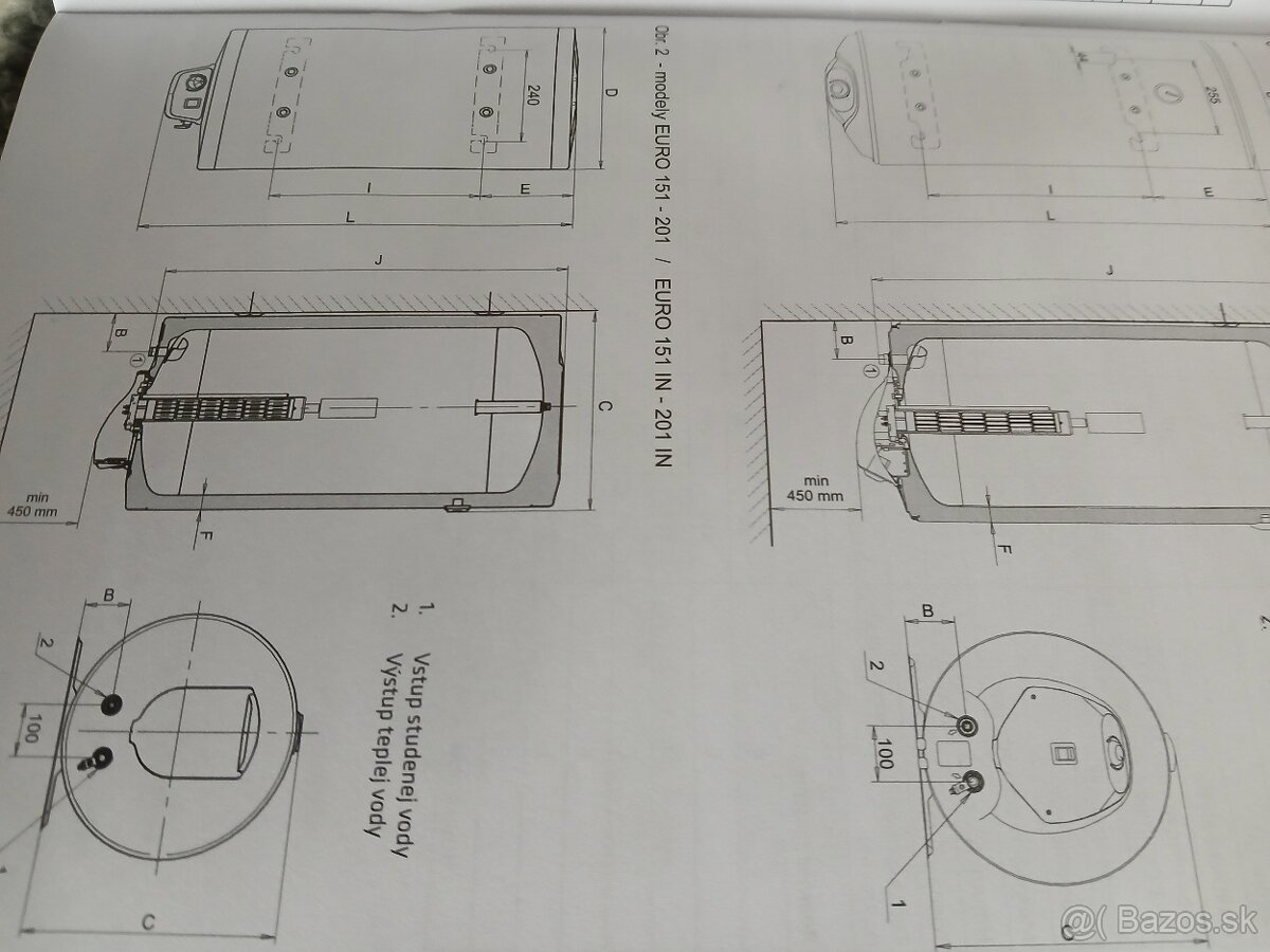 Elektrický ohrievač vody - 4