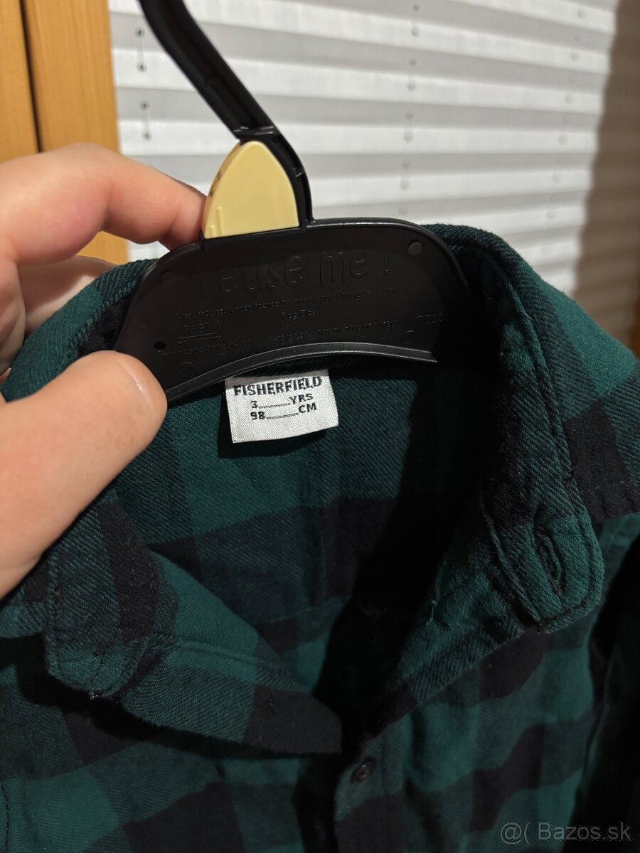 Košeľa károvaná vianočna Gate 98 - 4