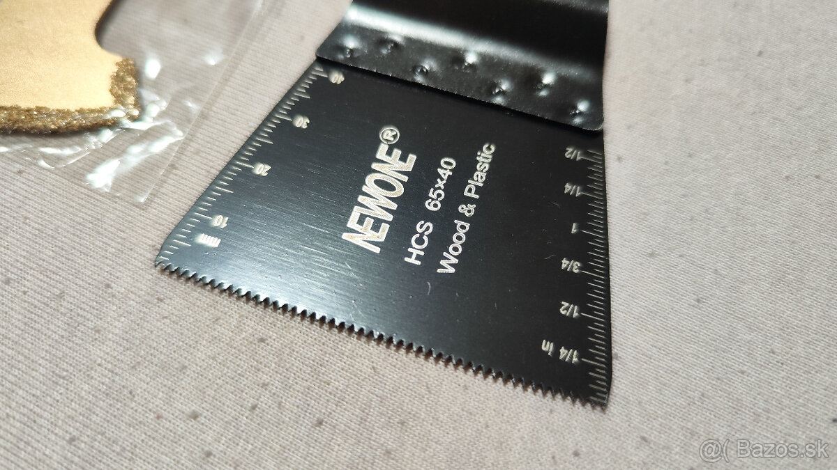 Sada 9ks nástavcov pre oscilačnú brúsku - 4