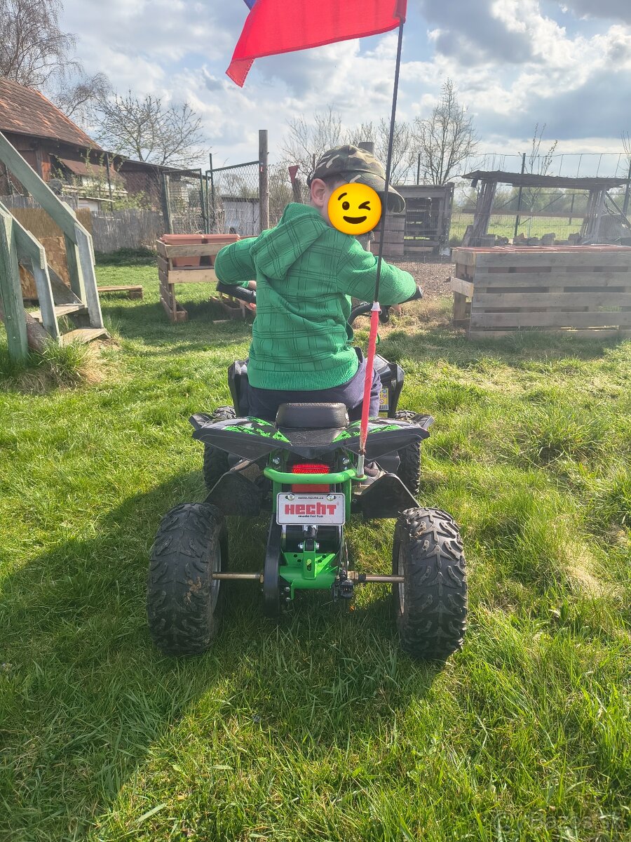 Detská elektrická štvorkolka hecht - 4