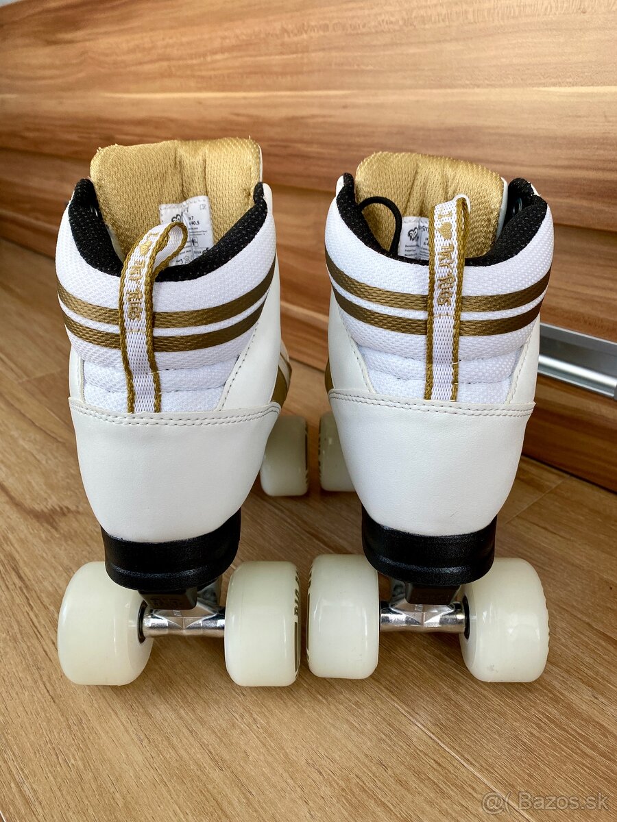 Rio Roller Varsity White/Gold vel. 40,5 - 4