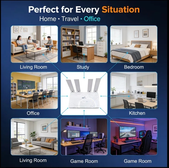 4G LTE Wifi router - 4