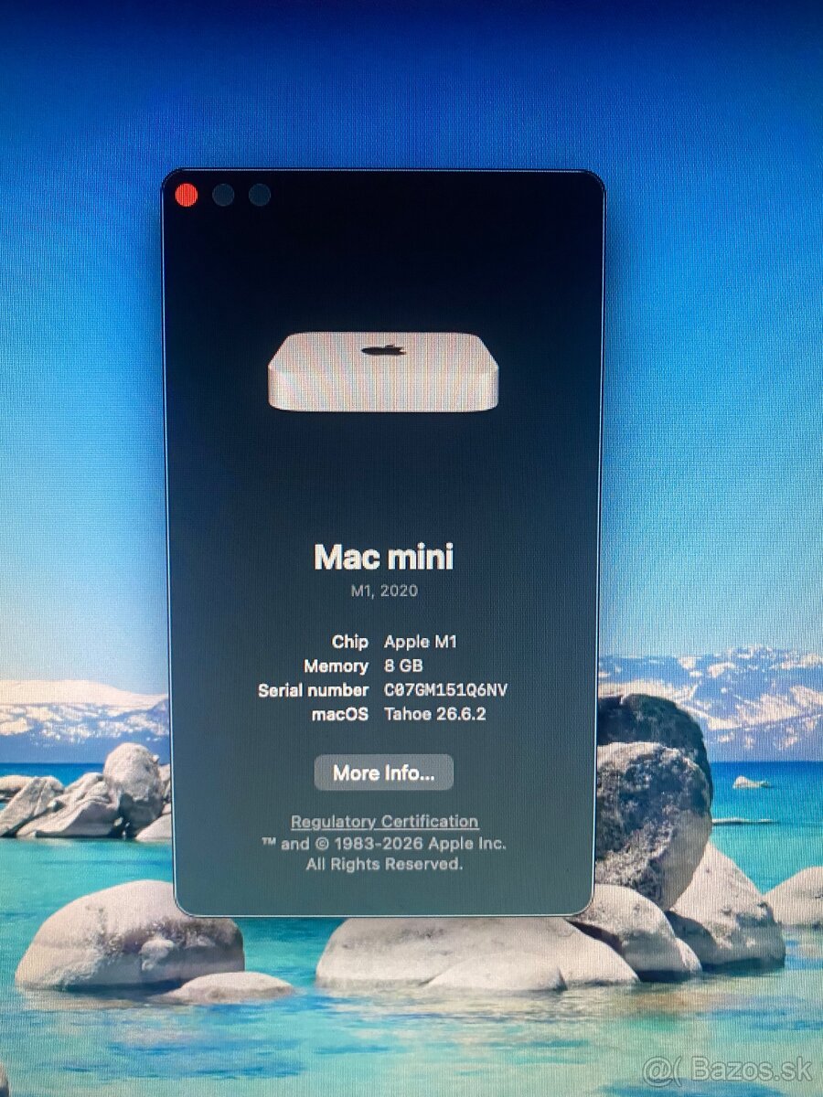 Apple Mac Mini - Apple M1, 256GB/8GB - 4