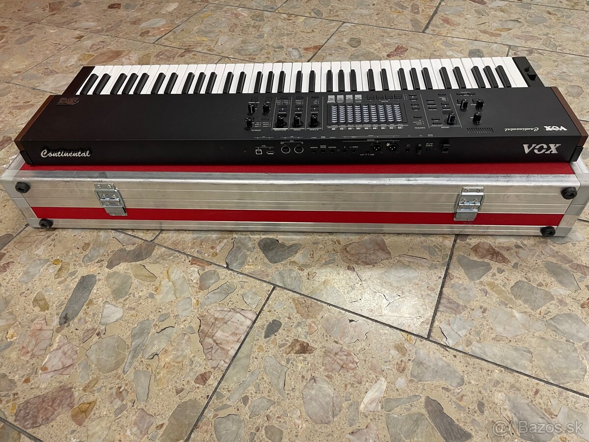 Vox Continental 73 + transportny kufor - 4