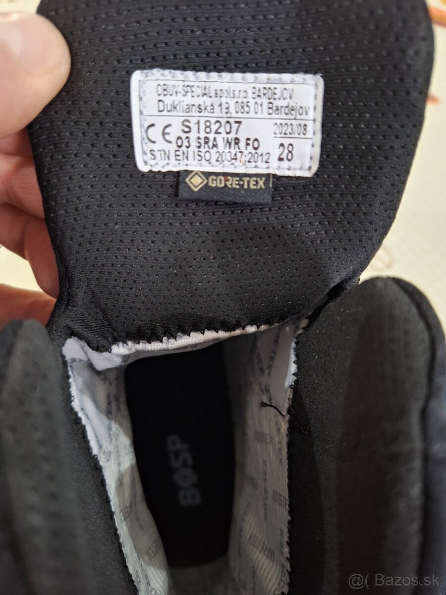 Taktické topánky Gore- Tex BOSP špecial - 4