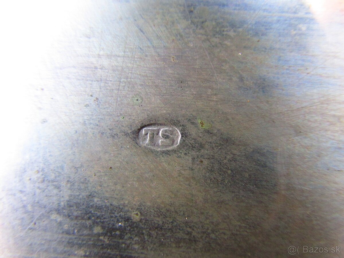 Krásna stará strieborná tabatierka - Viedeň 1865 - 4