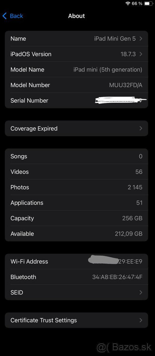 iPad Mini 5 256 Gb Dark Grey Wi-Fi - 4