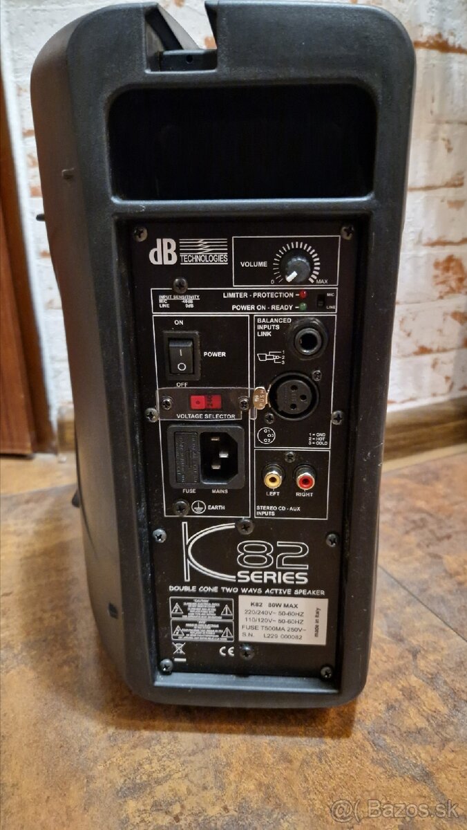 Aktivny reproduktor Db Technologies K82 - 4