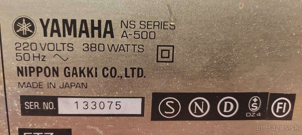 Predám zosilovače Yamaha - 4