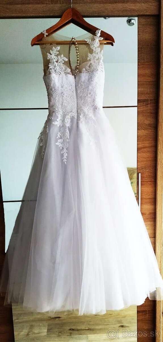 Svadobné šaty - predám - 4