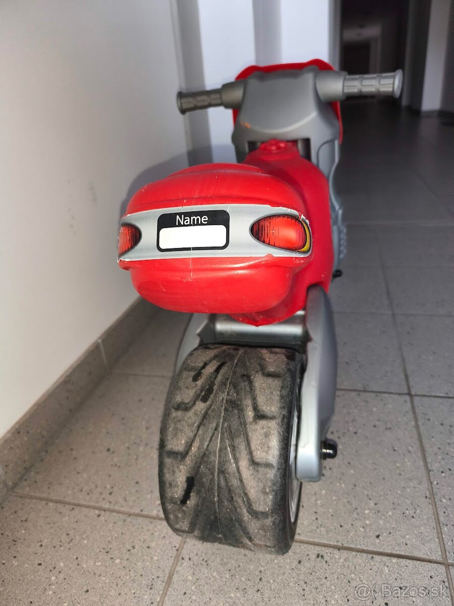 Odrážadlo - motorka Cross Dohány maxi - červená - 4