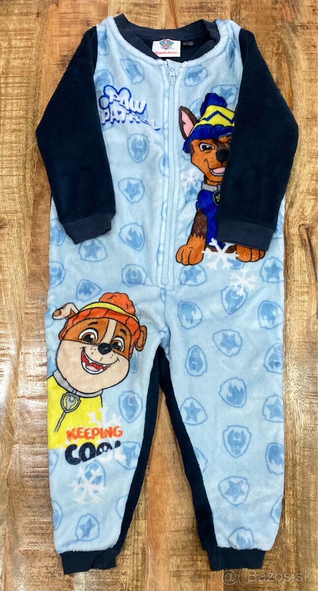 Plyšové overaly, 2-4roky/98-104 - 4