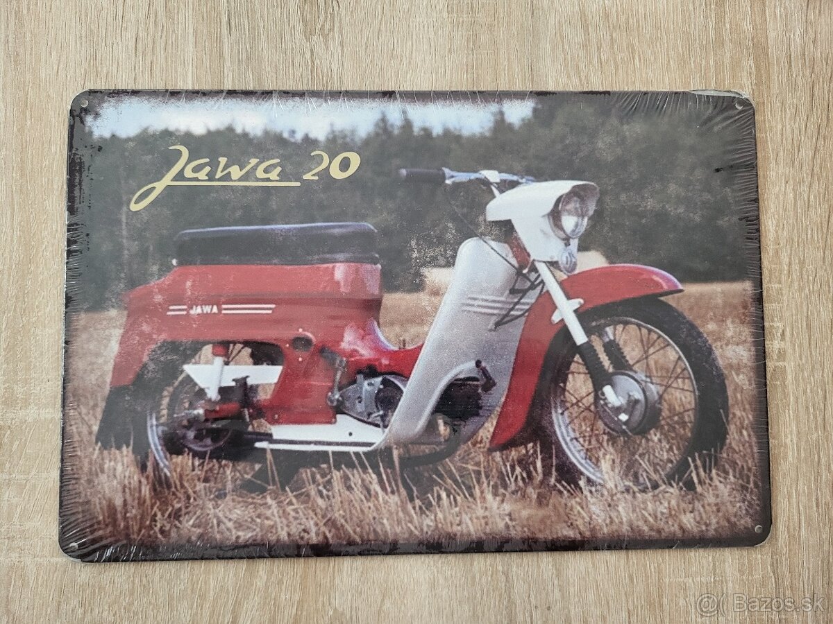 Retro plechové cedule JAWA - 4