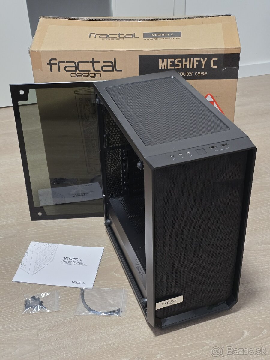 Fractal Design Meshify C Black TG Dark Tint - 4