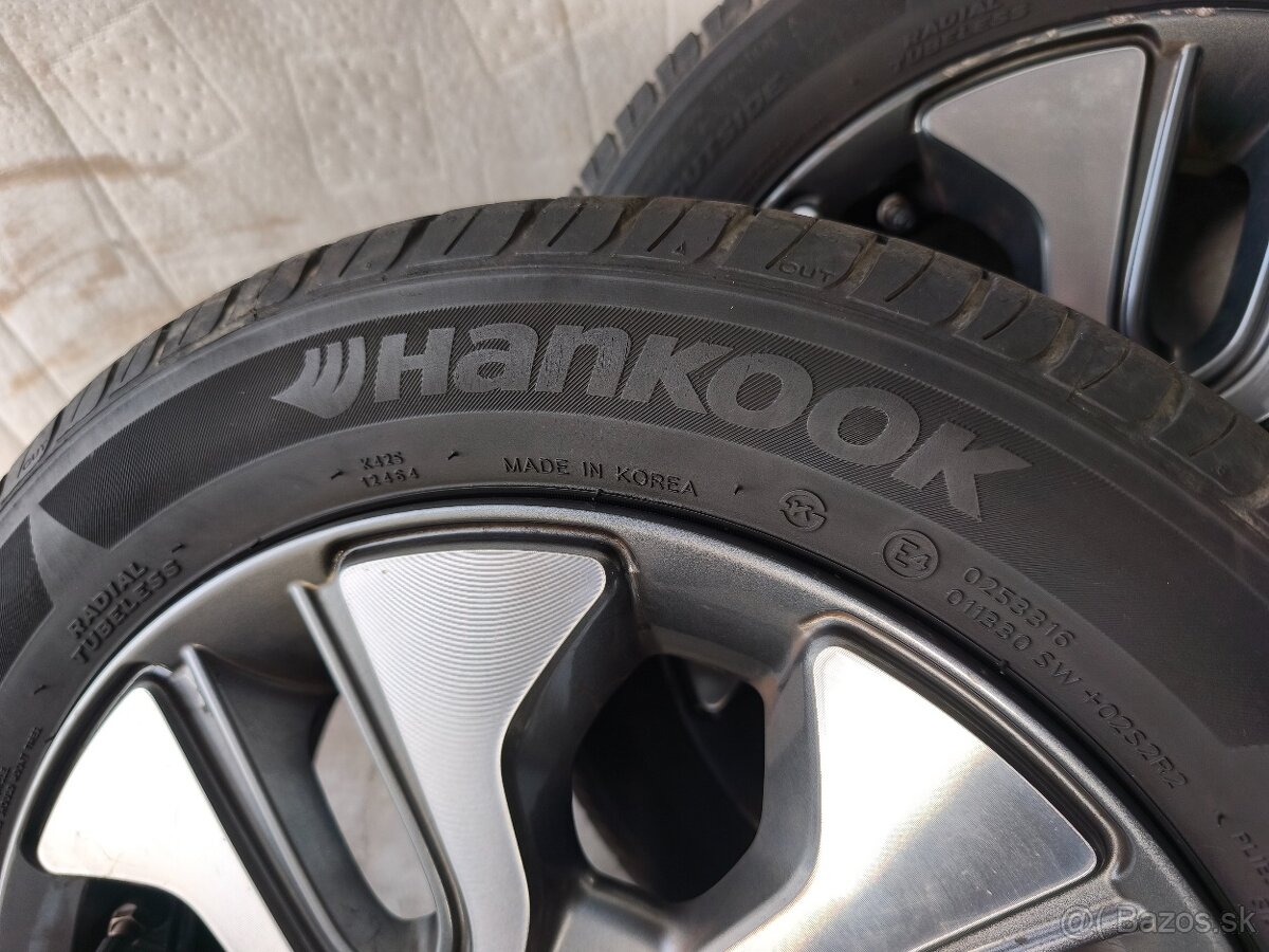 Alu disky 4x100 r14 na KIA Picanto letné pneu 165/60 r14 - 4