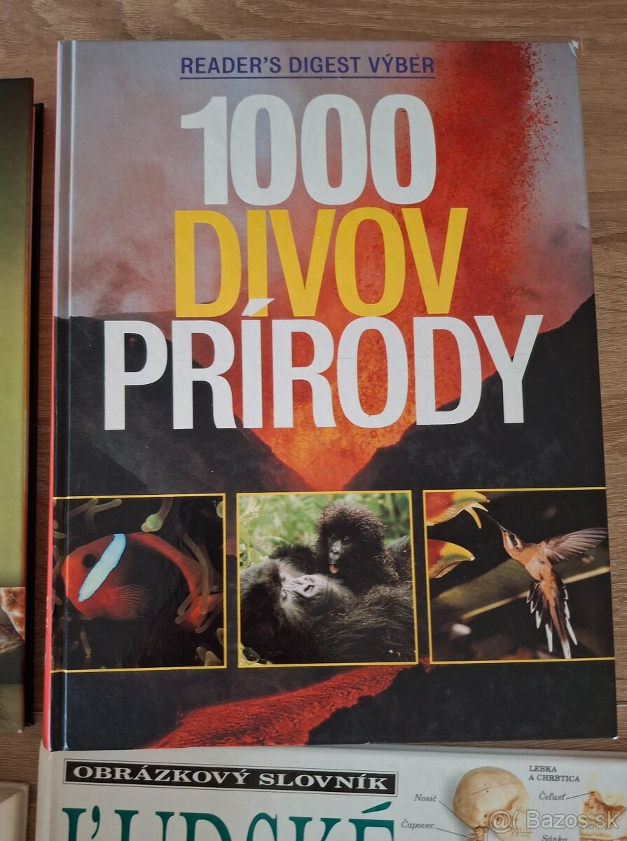 Knihy encyklopédie, zvieratá, slovník, kuchárske - 4