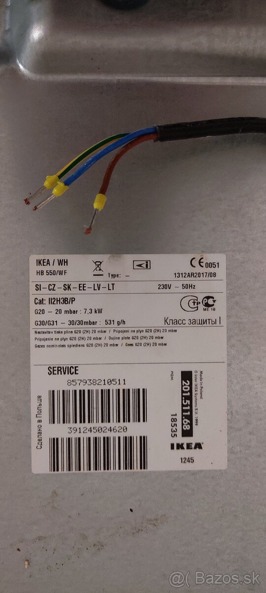 Plynova varna doska IKEA - 4