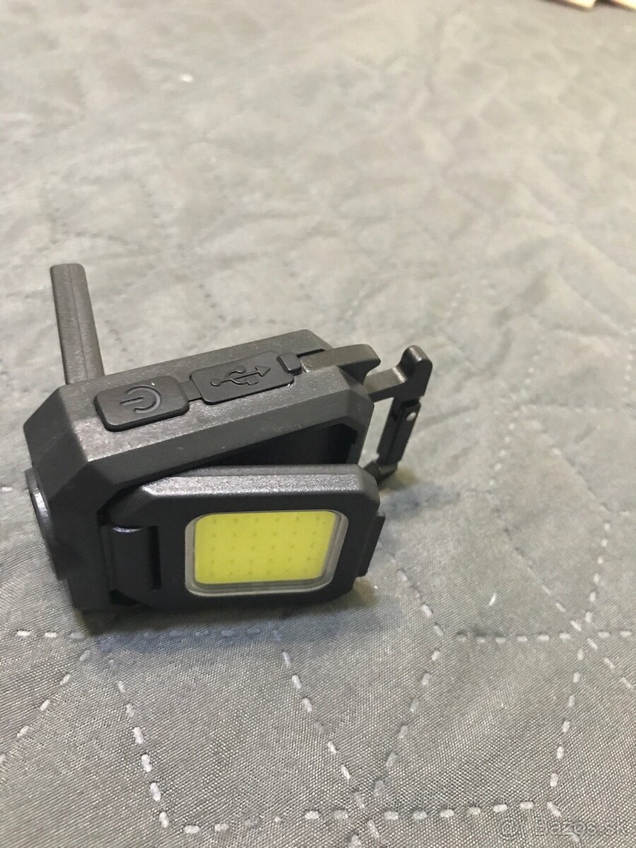 NOVE Skladacie nabijatelne LED svetlo / baterka (KOMPLET) - 4