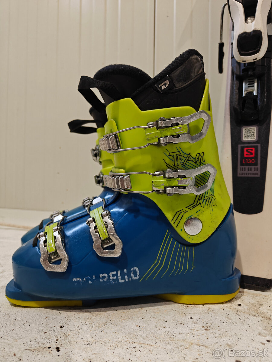 LYŽE SALOMON XDR FOCUS 130CM + LYŽIARKY DALBELLO 38,5EUR - 4