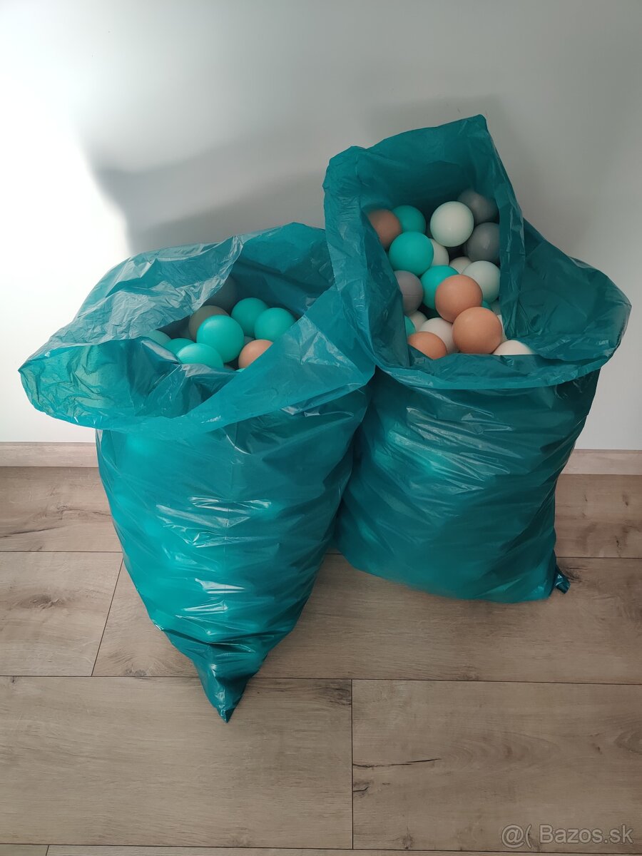 Guličkový bazén Golden Kids 100cm s 500 loptičkami - 4