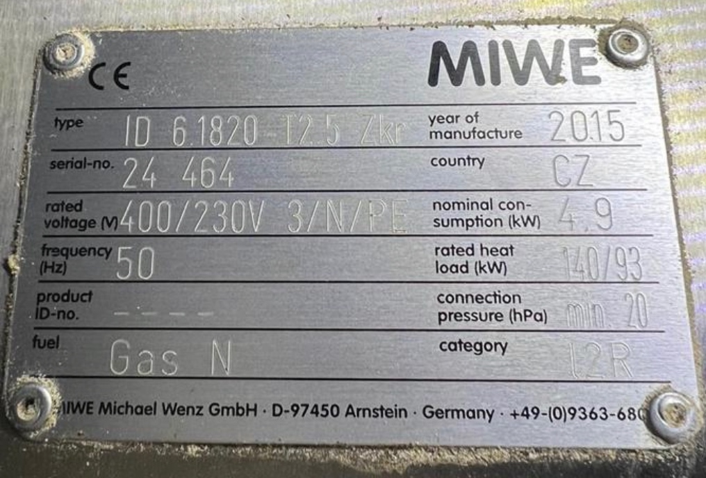 Miwe ideal E+ 22m2 - 4