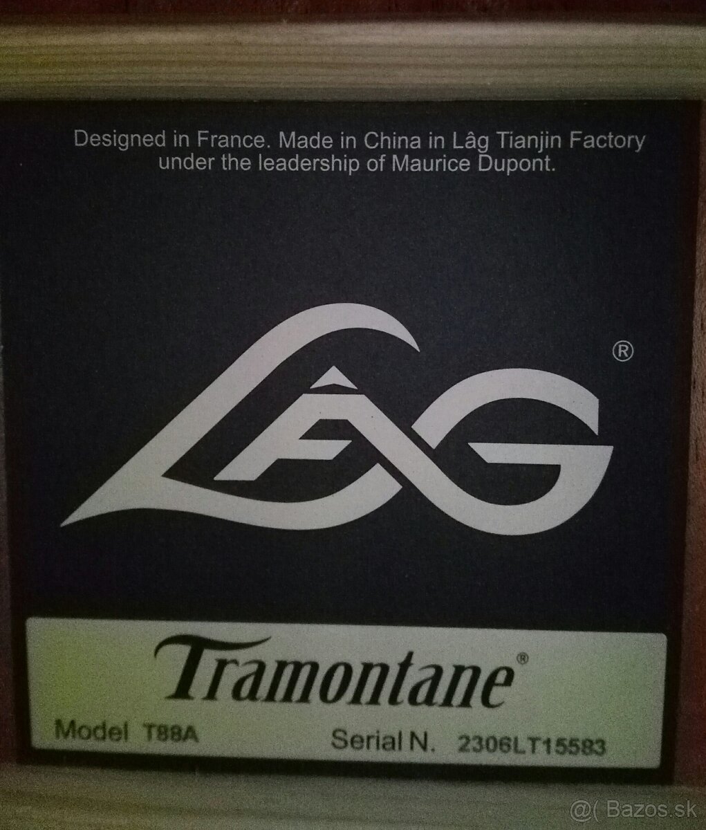 Predam akusticku gitaru LAG T88A. - 4