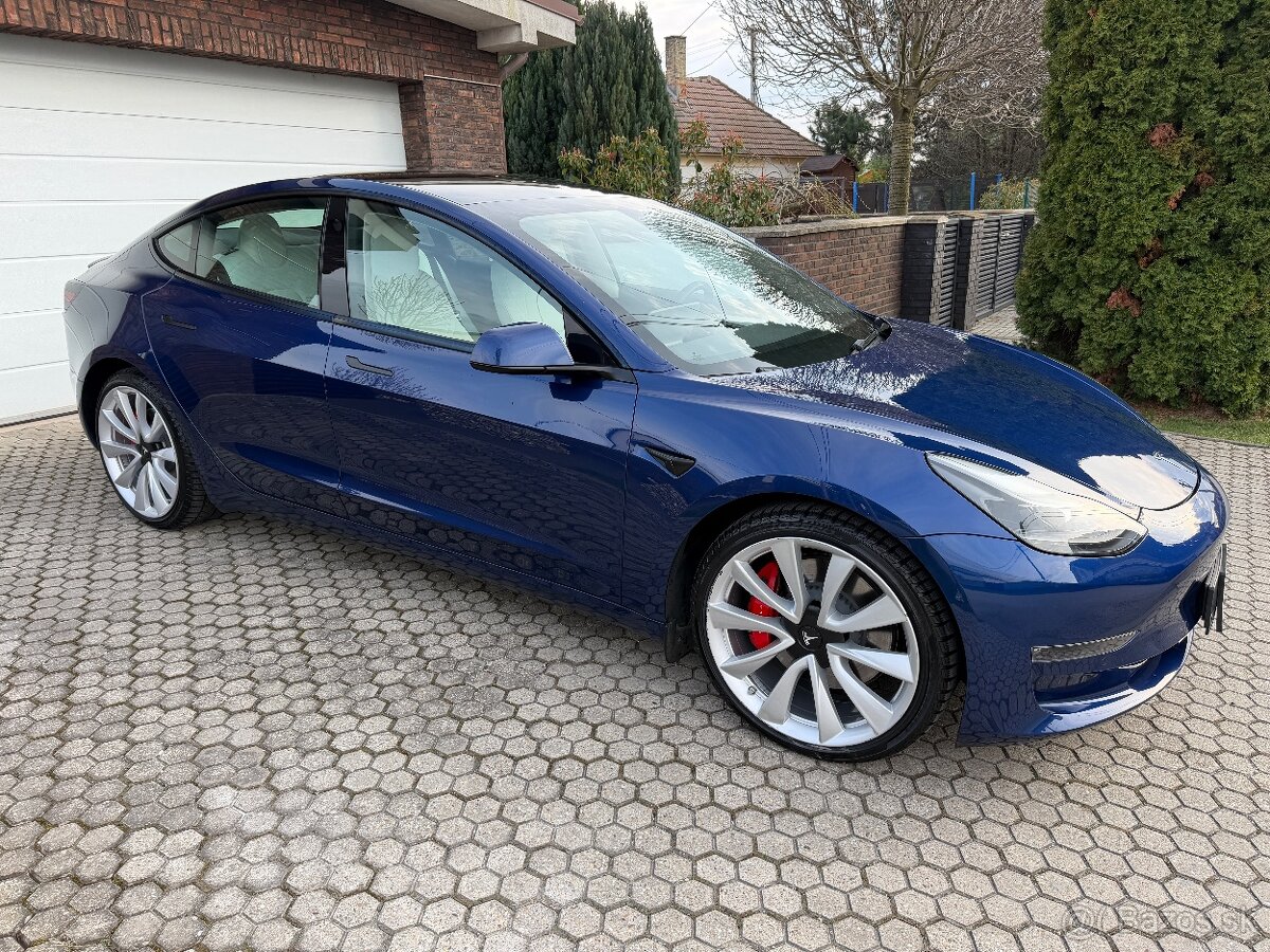 Tesla Model 3 PERFORMANCE - 393kw AWD - 4