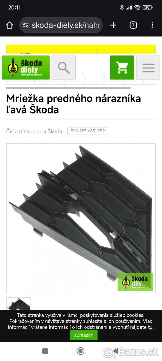 Kúpim Superb 3 podblatnik, nad. ostrek., mriežku,izoláciu - 4