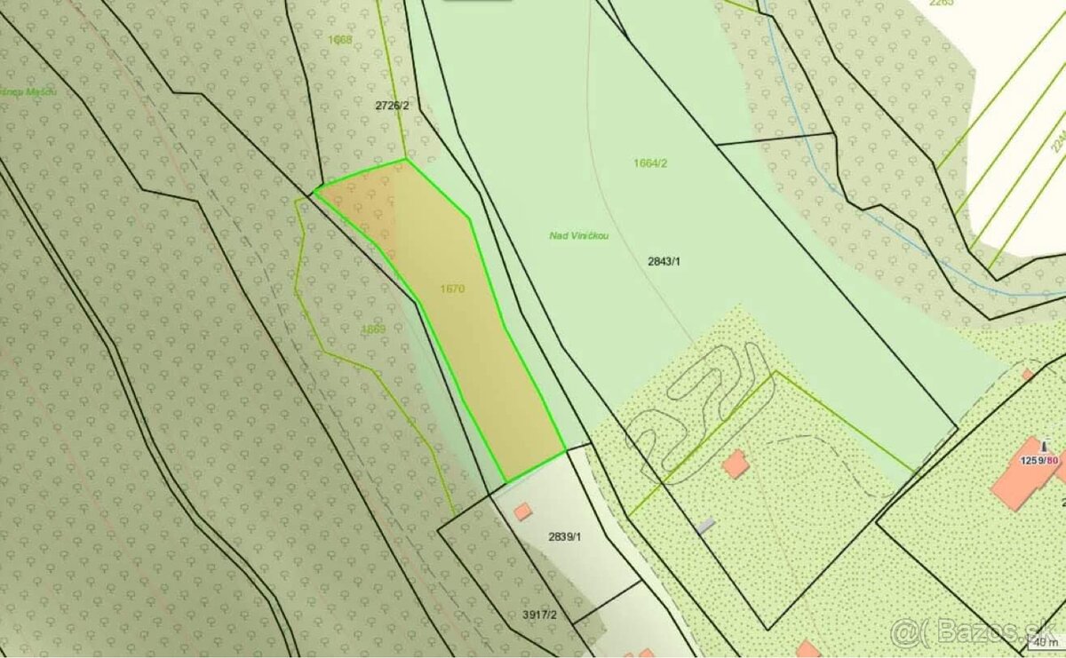 Predám lúku na Viničke (Kúpeľná ulica) Revúca - 4