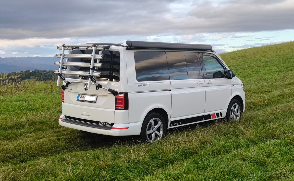 VW T6 California Beach -2.0TDI 110kw 4x4 DSG 9/2018 113000km - 4