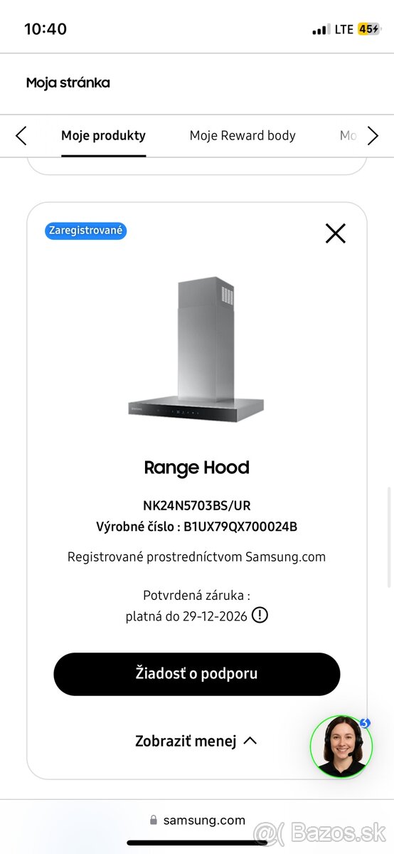 Samsung Smart digestor NK24N5703BS - 4
