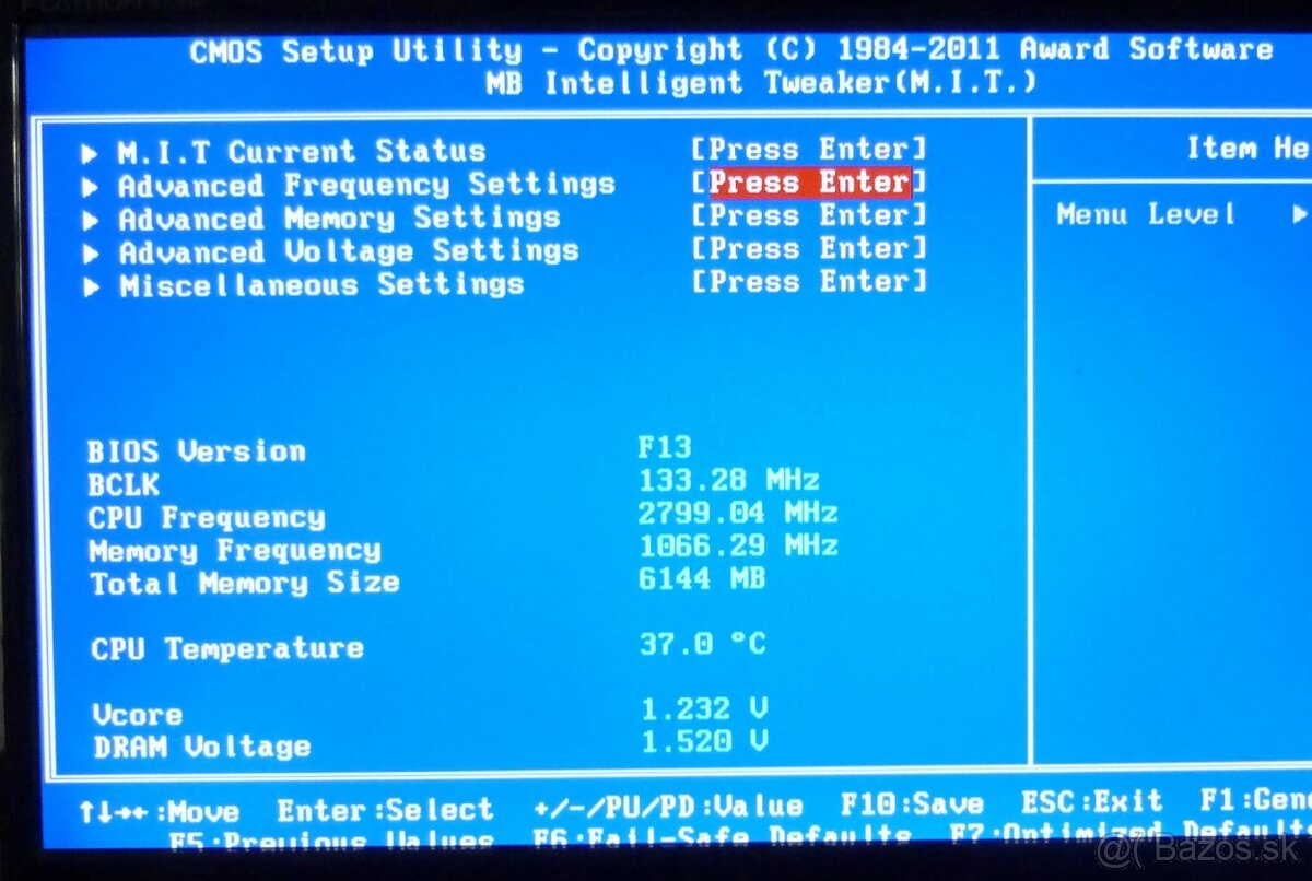 Predám MB Gigabyte GA-EX58-UD5 + CPU Intel Core i7-920 - 4